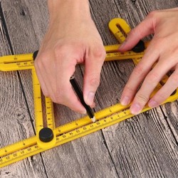 Multi-angle measuring foldable rulerHand tools