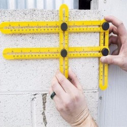 Multi-angle measuring foldable rulerHand tools