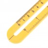 Multi-angle measuring foldable rulerHand tools