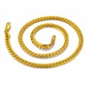 Gold plated snake chain men's necklaceNecklaces