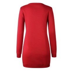 Warm mini dress with long sleeveDresses