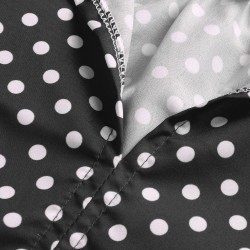 Mini polka dot dress with long sleeveDresses