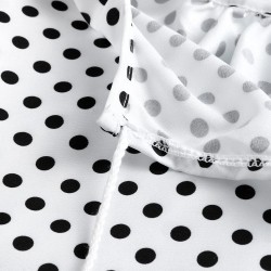 Mini polka dot dress with long sleeveDresses