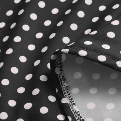 Mini polka dot dress with long sleeveDresses
