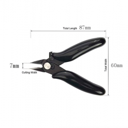 3.5 inch diagonal pliers mini wire cutter stainless steelPliers