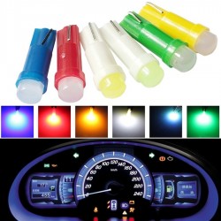 SMD COB DC T5 12V ceramic LED car dashboard light lamp - bulbLED