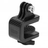 Skateboard motorcycle handlebar - rotated clamp mount - bracket holder for GoPro Hero ActionMounts
