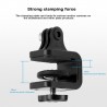 Skateboard motorcycle handlebar - rotated clamp mount - bracket holder for GoPro Hero ActionMounts