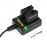 AHDBT-501 battery - three & dual ports USB charger for GoPro 7 /6 / 5 Action CameraBattery & Chargers