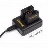 AHDBT-501 battery - three & dual ports USB charger for GoPro 7 /6 / 5 Action CameraBattery & Chargers