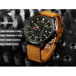 NAVIFORCE - leather band - quartz watchWatches