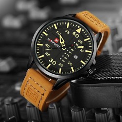 NAVIFORCE - leather band - quartz watchWatches