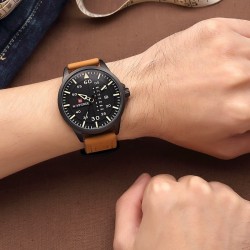 NAVIFORCE - leather band - quartz watchWatches