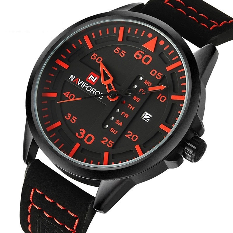 NAVIFORCE - leather band - quartz watchWatches