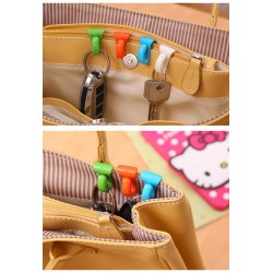 Mini bag clips - key holder hooks 2 pcsBags