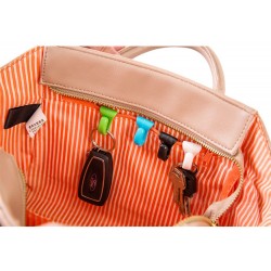 Mini bag clips - key holder hooks 2 pcsBags