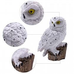 Owl shape - solar powered - outdoor - garden light lampSolar lighting