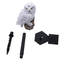 Owl shape - solar powered - outdoor - garden light lampSolar lighting