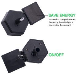 Owl shape - solar powered - outdoor - garden light lampSolar lighting