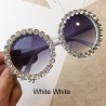 Round crystal sunglasses - UV400Sunglasses