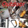 Safety buckle - aluminum carabiner with lock 6 piecesSurvival tools