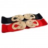 Vintage Chinese knot - elastic leather beltBelts
