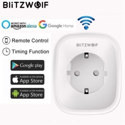 BW-SHP2 WIFI - 220V 16A - smart socket - EU plug - remote control - timing switchPlugs