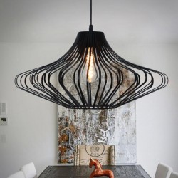 Vintage Edison light - aluminum lampLights & lighting