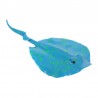 Aquarium decoration - silicone luminous stingray with a suction cupAquarium
