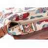 Printed Owls - crossbody shoulder small bagBags