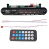 Wireless FM receiver - 5V 12V car MP3 player - audio module radio - Wma TF USB 3.5mm AUX speakersRadio