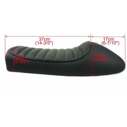 Vintage motorcycle flat saddle for Honda CB125S CB200 CB350 CL350 CB400Motorbike parts