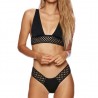 Sexy bikini set with lace holesBeachwear