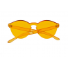 Transparent - plastic sunglasses - unisexSunglasses
