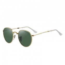 Retro - foldable - oval sunglasses - unisexSunglasses