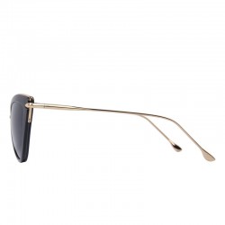 Retro cat eye - alloy frame - oval sunglasses - UV400Sunglasses