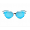 Retro cat eye - alloy frame - oval sunglasses - UV400Sunglasses