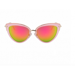 Retro cat eye - alloy frame - oval sunglasses - UV400Sunglasses