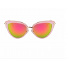 Retro cat eye - alloy frame - oval sunglasses - UV400Sunglasses