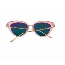 Retro cat eye - alloy frame - oval sunglasses - UV400Sunglasses