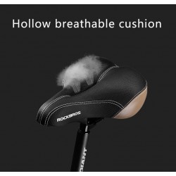 Bicycle saddle with warning lightSaddles