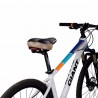 Bicycle saddle with warning lightSaddles