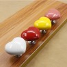 Ceramic heart - furniture handle - knobFurniture