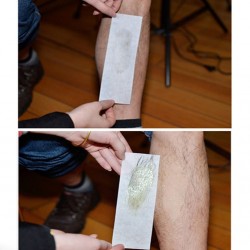 Wax hair removal - paper rolls 100 piecesSkin