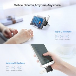 Ugreen 2 in 1 OTG cable adapter - micro USB - type C to USBCables