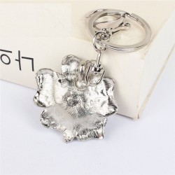 Luxurious crystal rose - keychainKeyrings