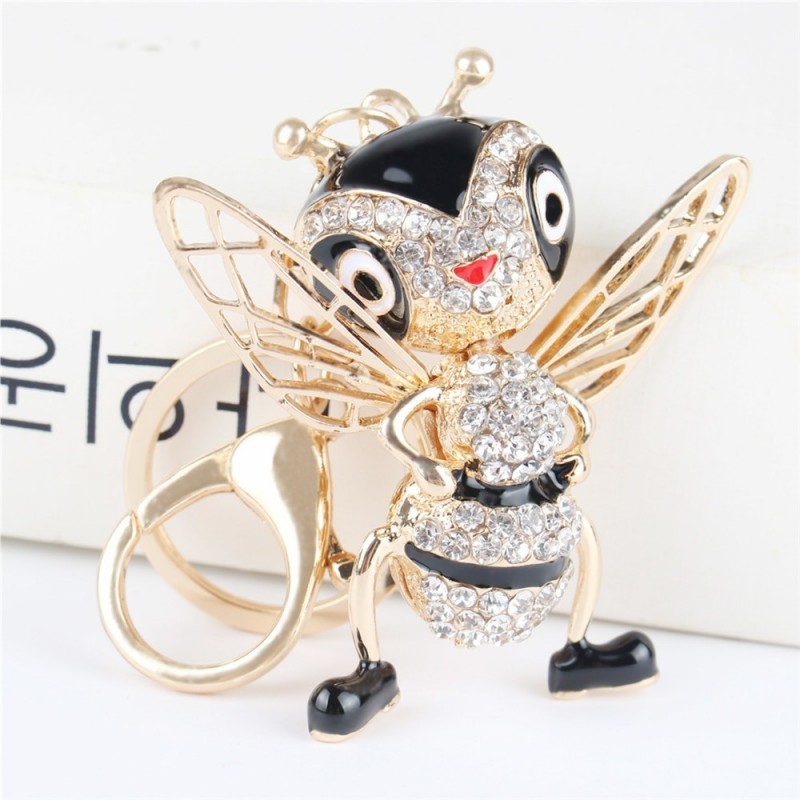 Crystal bee - keychainKeyrings