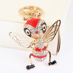 Crystal bee - keychainKeyrings