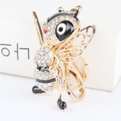 Crystal bee - keychainKeyrings