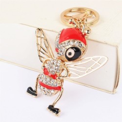 Crystal bee - keychainKeyrings
